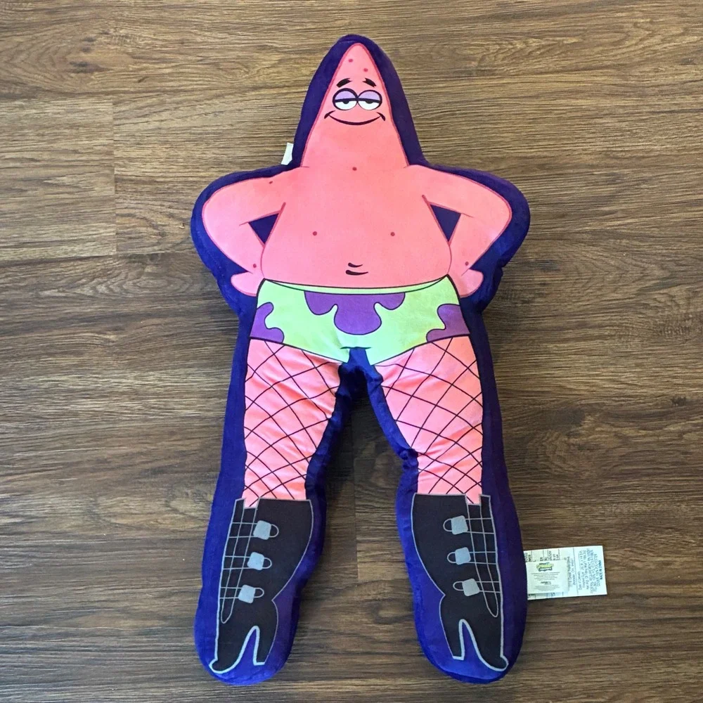 SpongeBob Patrick Star in Heels Goofy Goober Plush Pillow 26